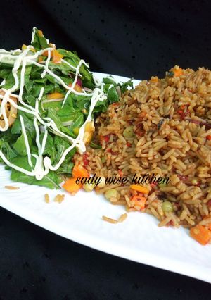 A picture of #jollop rice contest#.