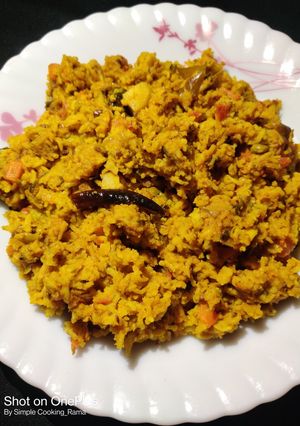 A picture of Kathiyawadi Khichdi.