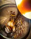 Iced latte coffee