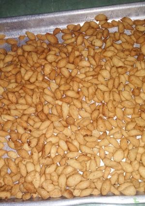 Foto resep Kue lebaran betawi biji ketapang renyah,empuk