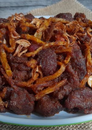 Foto resep Gore gore daging sapi khas bugis