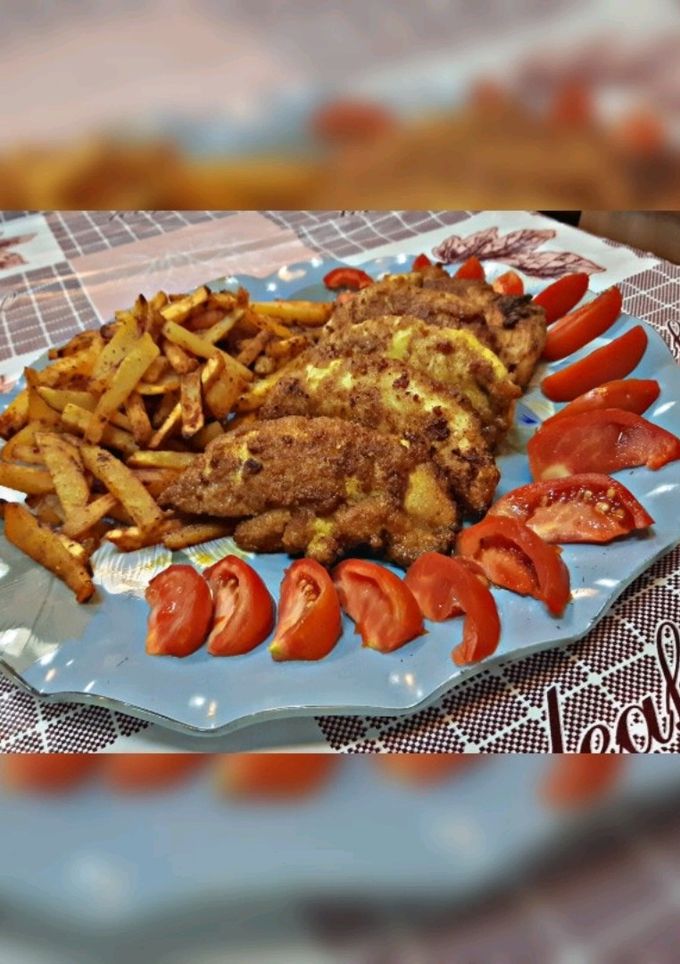 عکسی از دستور مرغ سوخاری