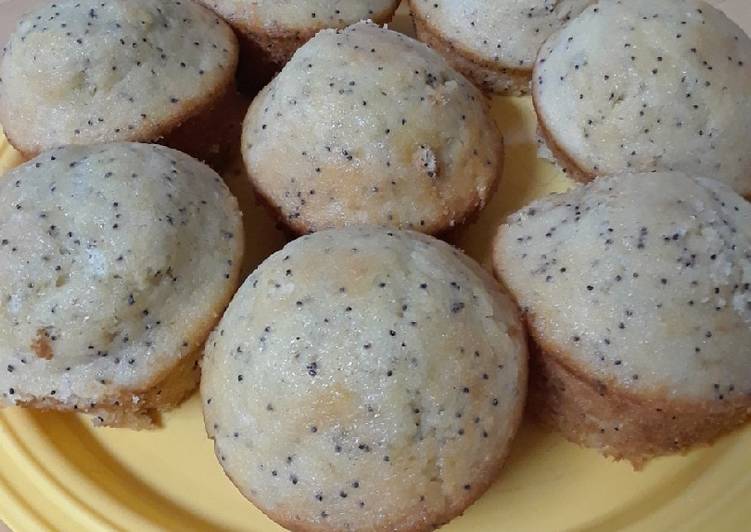Simple Way to Prepare Super Quick Homemade Lemon Poppy Seed Muffins