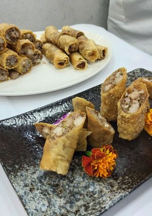 A picture of Five-Spice Pork Rolls.