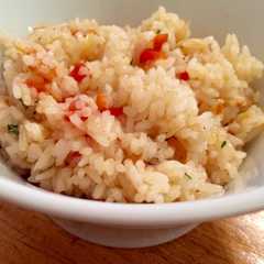 Una foto de Arroz con camarones