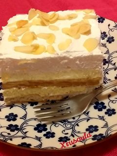 Φωτογραφία της συνταγής 🍰Το μιλφέιγ "της τεμπέλας" (Mille Feuille)💞
