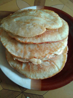 A picture of Yummy pancake.