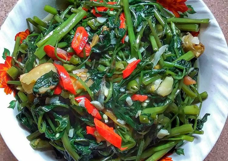 Oseng-Oseng Kangkung Simple