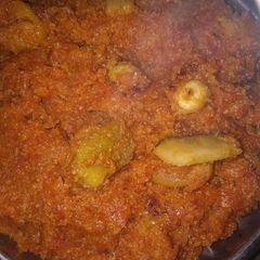 A picture of Gajar ka halwa.