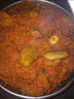 A picture of Gajar ka halwa.