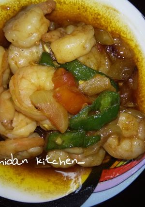 Foto resep 26. Udang teriyaki simple #bikinramadanberkesan