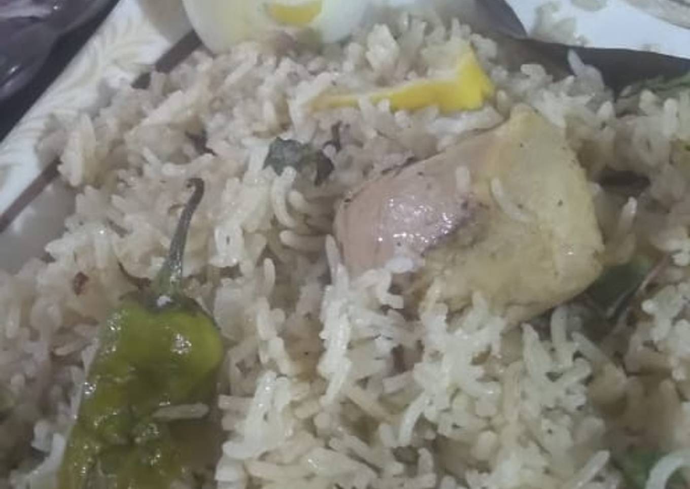 White Pulao