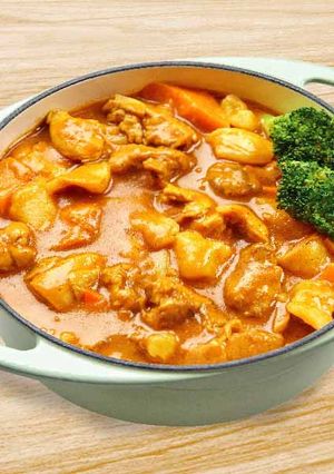 【家樂福廚房】雙拼無水咖哩 的食譜成品照片