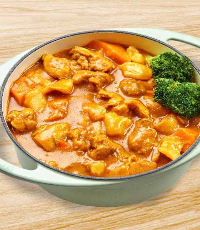 【家樂福廚房】雙拼無水咖哩 的食譜成品照片