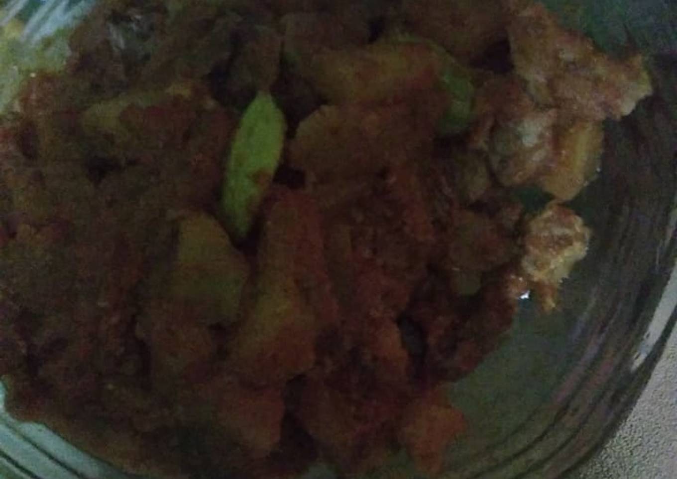 Resep Sambel ati ampla,kentang dan pete yang Enak