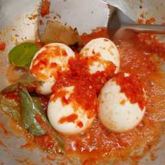 A picture of Telur Balado.