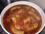 CHORIZOS al vino blanco para ADRIANA