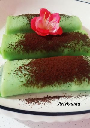 Foto resep Dadar gulung vla coklat