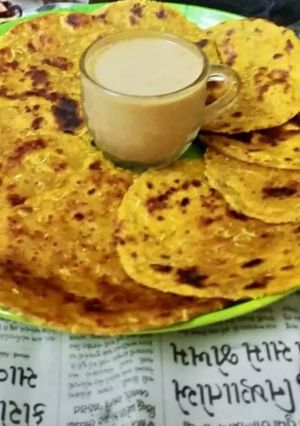 દૂધીના થેપલા (Dudhi Thepla Recipe In Gujarati) રેસીપી મુખ્ય ફોટો