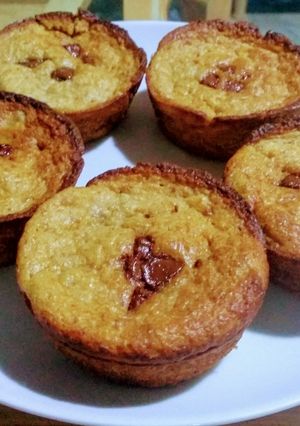 Una foto de Muffins de Banana y Avena