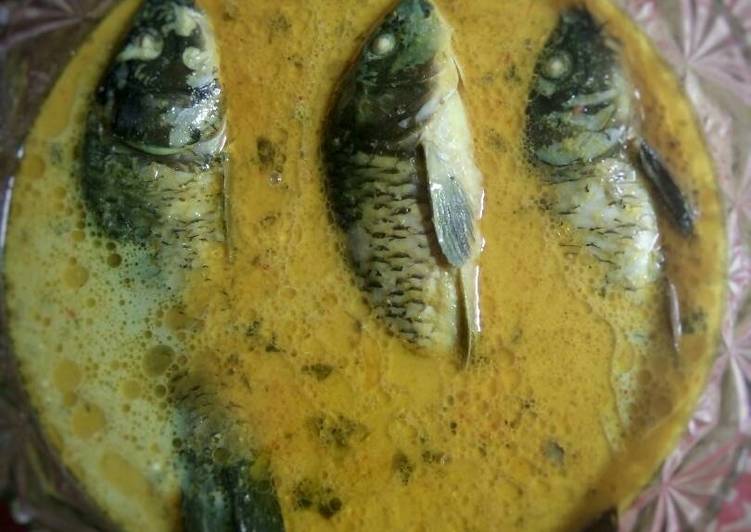 Bumbu Menyiapkan Ikan Mas Kuah Kuning, Sempurna