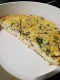 Jumbo Low Carb High Protein Crustless Breakfast Quiche