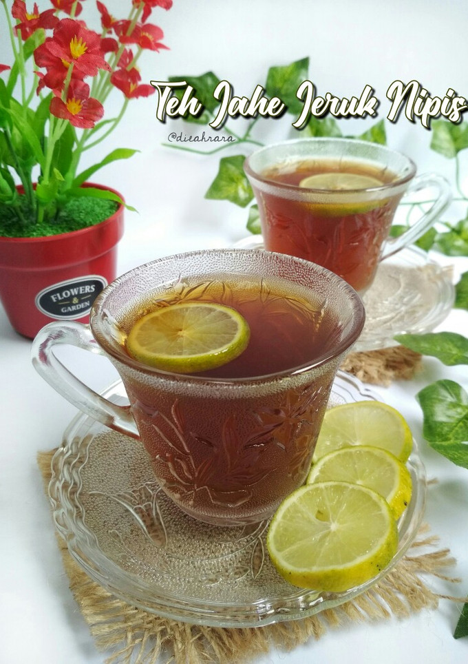 Foto resep Teh Jahe Jeruk Nipis 🍵