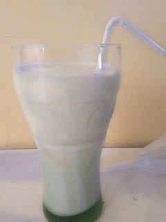 Foto resep Melon yogurt smoothies