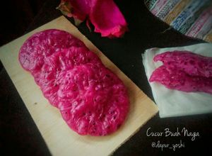 Foto resep Cucur Buah Naga