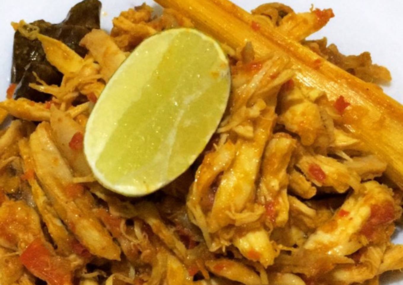 Ayam Suwir Pedas (Ayam Sisit)