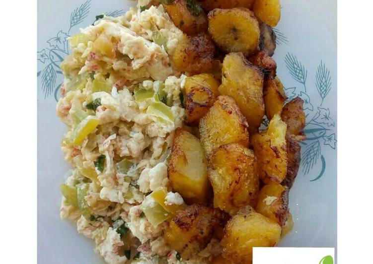 Recipe of Ultimate Scramble egg with diced dodo