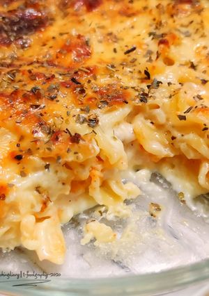 Foto resep Fusilly panggang tanpa saus bolognese
