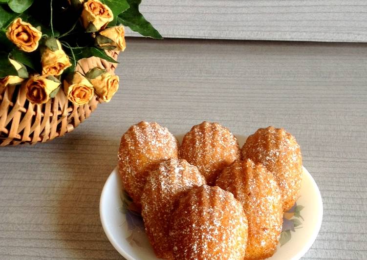 Recipe of Homemade Classic French Madeleines