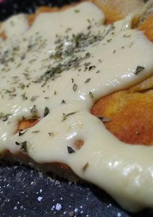 Una foto de Pizza casera