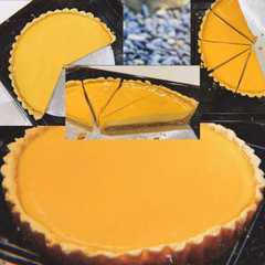 A picture of Tart susu pontianak / egg tart / pie susu.