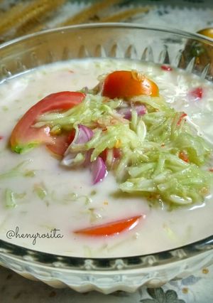 Foto resep Kukur Bilungka (Timun Kuah Santan)