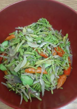 Foto resep Tumis bunga pepaya mantap