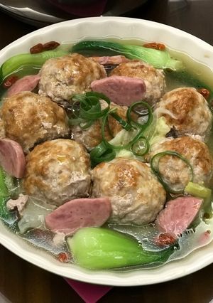 鴻運獅子頭 的食譜成品照片