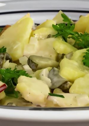 Une photo de Salade de Pomme de Terre "Kartoffelsalat"