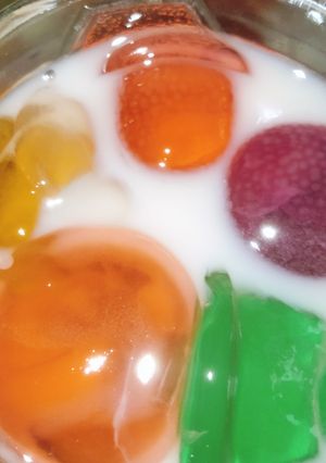 Foto resep Yakult jelly dingin (bolehkah mencampur Yakult dan soda?)