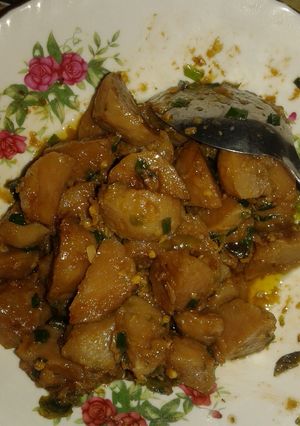 Foto resep Oseng pentol pedas manis