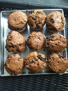 Foto resep Chocolate chip muffin (resep dari Nikmatul Rosidah)