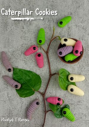 Foto resep Caterpillar Cookies