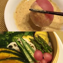 A picture of Sesame Dip made with Japanese Mayo.