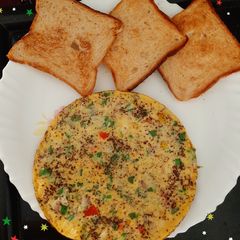 A picture of Egg Colourful Omelet.