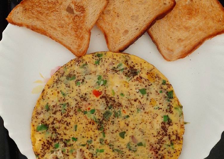 How to Prepare Award-winning Egg Colourful Omelet