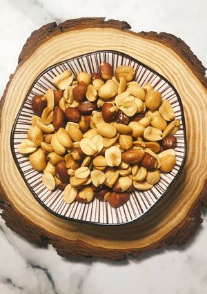 Hình của món Lạc rang siêu giòn siêu nhanh từ NCKD.