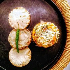 A picture of Baked vegetable.