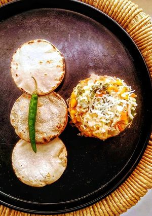 A picture of Baked vegetable.