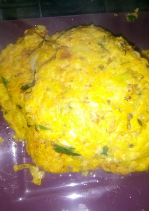 Una foto de Omelette de zapallo